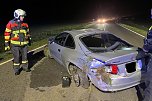 Unfall und Fahrerflucht bei Ebeleben (Foto: Feuerwehr Ebeleben/Silvio Dietzel  )