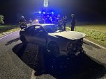 Unfall und Fahrerflucht bei Ebeleben (Foto: Feuerwehr Ebeleben/Silvio Dietzel  )