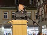 Dritte Kundgebung gegen die Energiepolitik der Bundesregierung in Bad Langensalza  (Foto: oas)