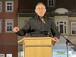 Dritte Kundgebung gegen die Energiepolitik der Bundesregierung in Bad Langensalza  (Foto: oas)