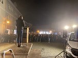 Dritte Kundgebung gegen die Energiepolitik der Bundesregierung in Bad Langensalza  (Foto: oas)