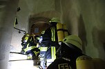 Gro&szlig;einsatz am Heringer Schloss (Foto: S. Dietzel)
