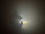 Gro&szlig;einsatz am Heringer Schloss (Foto: S. Dietzel)