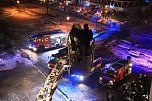 Gro&szlig;einsatz am Heringer Schloss (Foto: S. Dietzel)