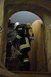 Gro&szlig;einsatz am Heringer Schloss (Foto: S. Dietzel)