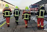 Misthaufen bei Oberheldrungen entz&uuml;ndete sich und musste abgel&ouml;scht werden (Foto: Feuerwehr Heldrungen/Oberheldrungen/Silvio Dietzel)