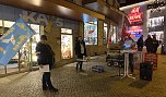 Zwei Kundgebungen am Weihnachtsmarkt (Foto: oas)