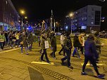 Zwei Kundgebungen am Weihnachtsmarkt (Foto: oas)