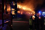 Pferdehof stand in Flammen (Foto: Feuerwehr Heiligenstadt)