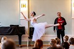 Das Duo Ruggieri trat am 1. Dezember im Humboldt-Gymnasium auf (Foto: Christoph Keil)