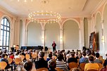 Das Duo Ruggieri trat am 1. Dezember im Humboldt-Gymnasium auf (Foto: Christoph Keil)