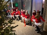 Auftritt am Adventskalender vor der Nordh&auml;user Bibliothek (Foto: Dimitar Radev)