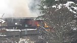 Schuppenbrand in Elende (Foto: S.Dietzel)