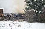 Schuppenbrand in Elende (Foto: S.Dietzel)
