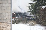 Schuppenbrand in Elende (Foto: S.Dietzel)