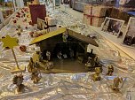 Weihnachtskrippen in Nordh&auml;user Schaufenstern (Foto: P.Blei)