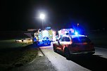 Zu einem schweren Verkehrsunfall kam es am fr&uuml;hen Mittwochabend auf der K517 zwischen Heldrungen und Oberheldrungen (Foto: S. Dietzel)