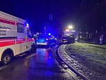 Unfall am Abend (Foto: S.Dietzel)