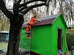 Entstehung der Kinderwerkstatt (Foto: Kita Neustadt)