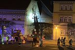 Feuerwehreinsatz am Kornmarkt (Foto: oas)