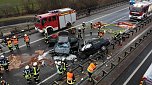 Tragischer Unfall auf der A 38 (Foto: S.Dietzel) Tragischer Unfall auf der A 38 (Foto: S.Dietzel)
