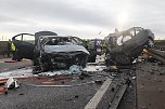 Tragischer Unfall auf der A 38 (Foto: S.Dietzel) Tragischer Unfall auf der A 38 (Foto: S.Dietzel)