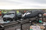 Tragischer Unfall auf der A 38 (Foto: S.Dietzel) Tragischer Unfall auf der A 38 (Foto: S.Dietzel)
