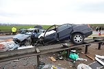 Tragischer Unfall auf der A 38 (Foto: S.Dietzel) Tragischer Unfall auf der A 38 (Foto: S.Dietzel)