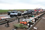 Tragischer Unfall auf der A 38 (Foto: S.Dietzel) Tragischer Unfall auf der A 38 (Foto: S.Dietzel)