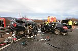 Tragischer Unfall auf der A 38 (Foto: S.Dietzel) Tragischer Unfall auf der A 38 (Foto: S.Dietzel)