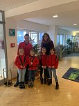 Besuch bei den Sponsoren  (Foto: HSG)