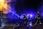 Brand in der Steinstra&szlig;e (Foto: Feuerwehr Heiligenstadt)