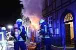 Brand in der Steinstra&szlig;e (Foto: Feuerwehr Heiligenstadt)