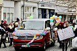 ZUm Karnevalsumzug zog es viele Jecken in die Stadt Bad Langensalza (Foto: Eva Maria Wiegand)