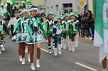 Ausgelassen und fr&ouml;hlich feierten die Menschen am Rosenmontag in Sondershausen (Foto: Eva Maria Wiegand)