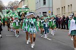 Ausgelassen und fr&ouml;hlich feierten die Menschen am Rosenmontag in Sondershausen (Foto: Eva Maria Wiegand)