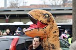 Ausgelassen und fr&ouml;hlich feierten die Menschen am Rosenmontag in Sondershausen (Foto: Eva Maria Wiegand)