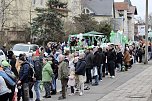 Ausgelassen und fr&ouml;hlich feierten die Menschen am Rosenmontag in Sondershausen (Foto: Eva Maria Wiegand)