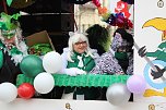 Ausgelassen und fr&ouml;hlich feierten die Menschen am Rosenmontag in Sondershausen (Foto: Eva Maria Wiegand)