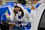 Ausgelassen und fr&ouml;hlich feierten die Menschen am Rosenmontag in Sondershausen (Foto: Eva Maria Wiegand)