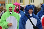Ausgelassen und fr&ouml;hlich feierten die Menschen am Rosenmontag in Sondershausen (Foto: Eva Maria Wiegand)