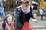 Ausgelassen und fr&ouml;hlich feierten die Menschen am Rosenmontag in Sondershausen (Foto: Eva Maria Wiegand)