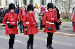 Ausgelassen und fr&ouml;hlich feierten die Menschen am Rosenmontag in Sondershausen (Foto: Eva Maria Wiegand)