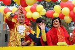 Ausgelassen und fr&ouml;hlich feierten die Menschen am Rosenmontag in Sondershausen (Foto: Eva Maria Wiegand)