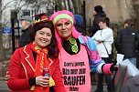 Ausgelassen und fr&ouml;hlich feierten die Menschen am Rosenmontag in Sondershausen (Foto: Eva Maria Wiegand)