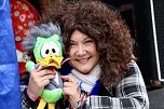 Ausgelassen und fr&ouml;hlich feierten die Menschen am Rosenmontag in Sondershausen (Foto: Eva Maria Wiegand)