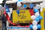 Ausgelassen und fr&ouml;hlich feierten die Menschen am Rosenmontag in Sondershausen (Foto: Eva Maria Wiegand)