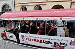 Ein bunter Karnevalszug zog sich am Rosenmontag durch Sondershausen (Foto: Eva Maria Wiegand)