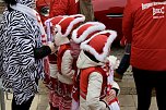 Ein bunter Karnevalszug zog sich am Rosenmontag durch Sondershausen (Foto: Eva Maria Wiegand)