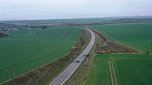 Unfallstelle in Luftaufnahmen (Foto: S.Dietzel)